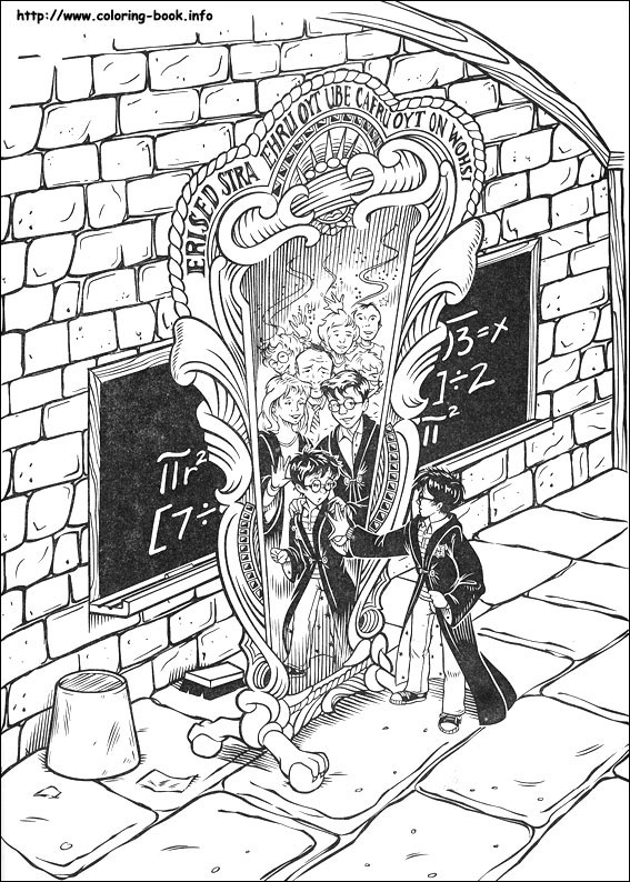 Harry Potter coloring picture